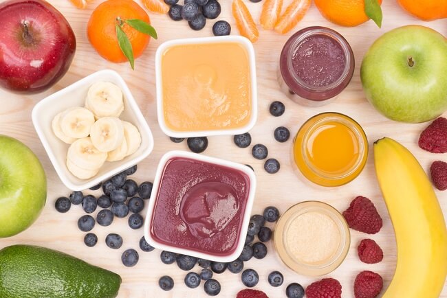 Fruit Puree as a Companion to Breast Milk for Babies in the First 6 Months